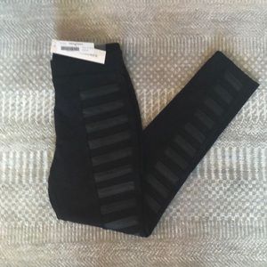 Black Ponte Stretch Pants/Leggings NWT